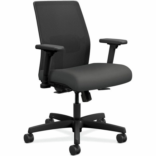 HON - Iron Ore Seat Color - Fabric Seat Material - Mesh Back Material - Black Frame Color - 5-star Base - 1 Each