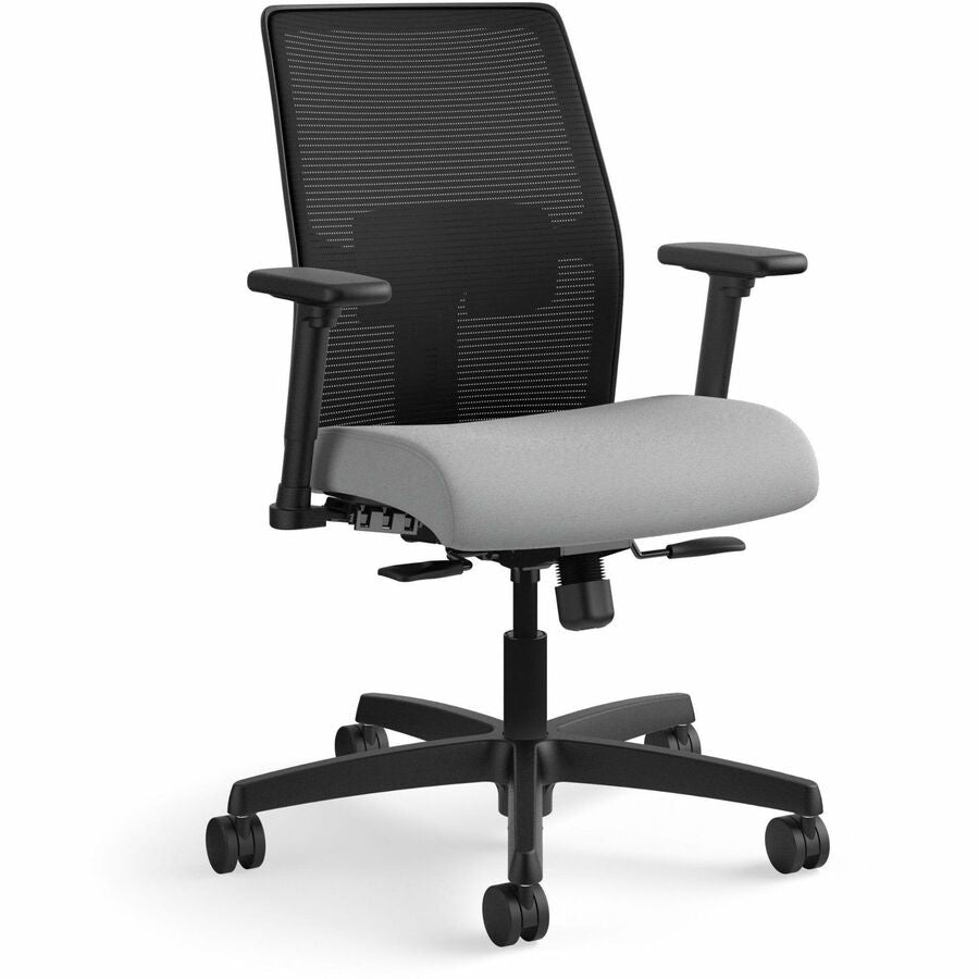 HON - Frost Seat Color - Fabric Seat Material - Mesh Back Material - Black Frame Color - 5-star Base - 1 Each