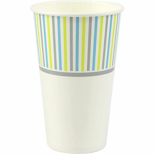 Genuine Joe 16 oz Cold Cups - 16 fl oz - White - Paper - Cold, Beverage - 50/Pack - 20 / Carton
