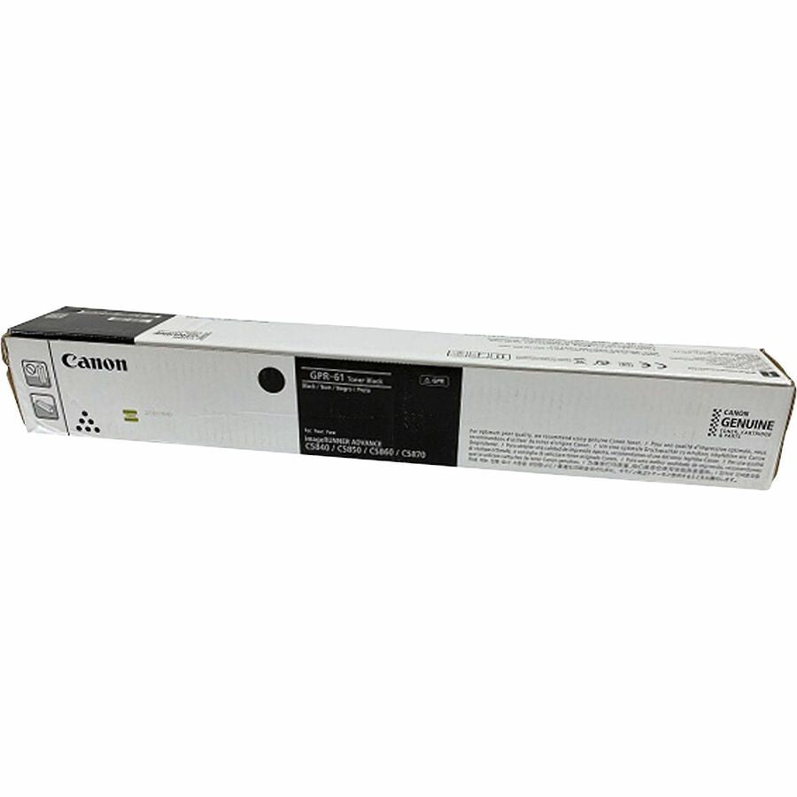 Canon GPR-61 Original Laser Toner Cartridge - Black - 1 Each - 71000 Pages