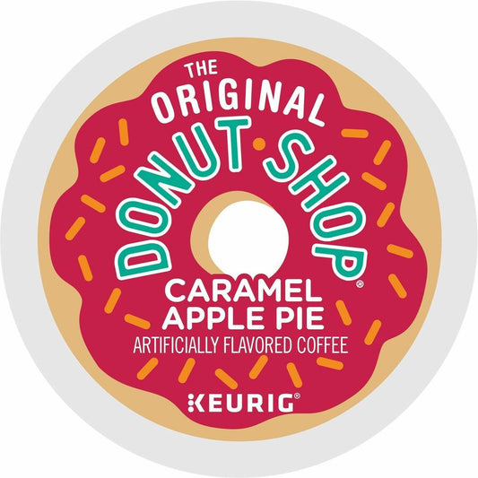 The Original Donut Shop&reg, K-Cup Caramel Apple Pie Coffee - Compatible with Keurig Brewer - Light - K-Cup - Caramel Apple Pie - Kosher - 24 / Box