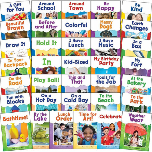 Shell Education Sight Words Book Set Printed Book - Grade Pre-K