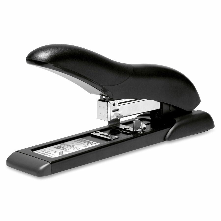 Rapid Heavy Duty Stapler HD80 - Staples Upto 80 Sheet of 20lb Paper - Staple Size: 0.25" , 0.37" , 0.50" - 2.25" Throat Depth - Black - Metal - 1 Each