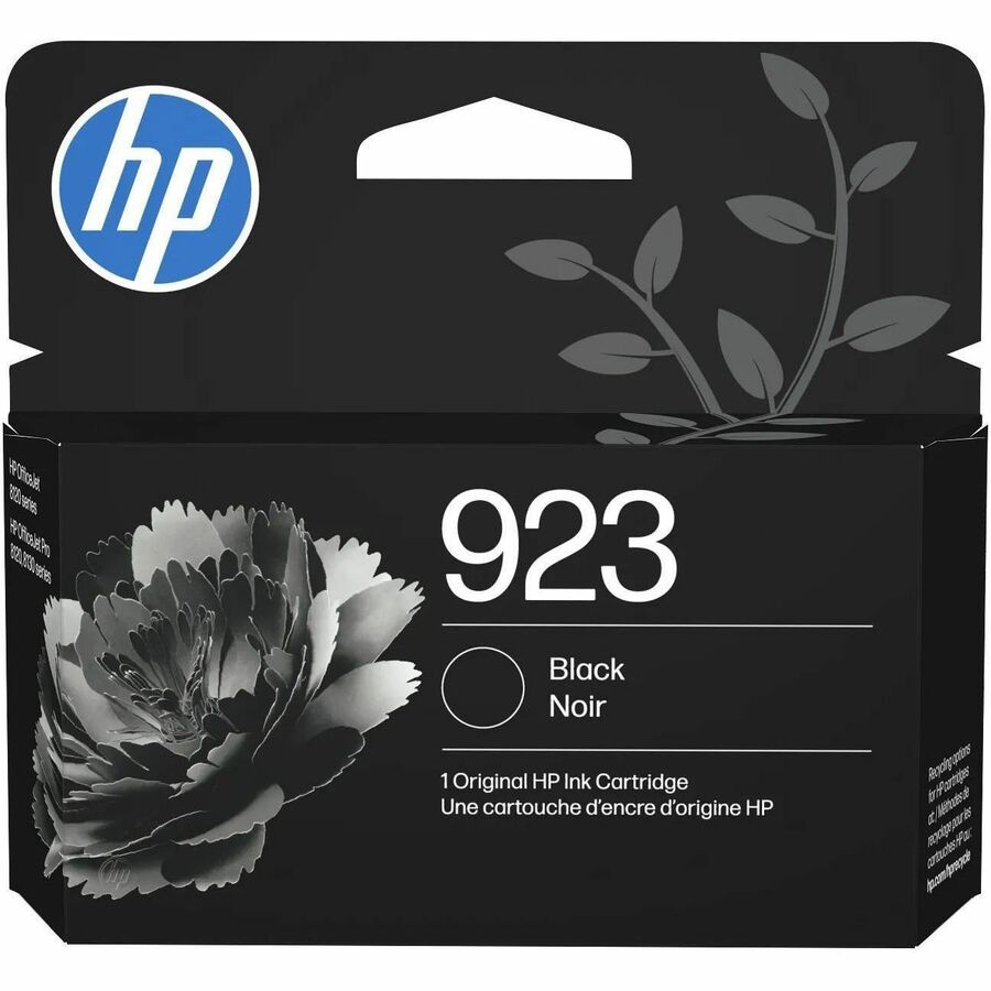 HP 923 Original Inkjet Ink Cartridge - Black - 1 Each