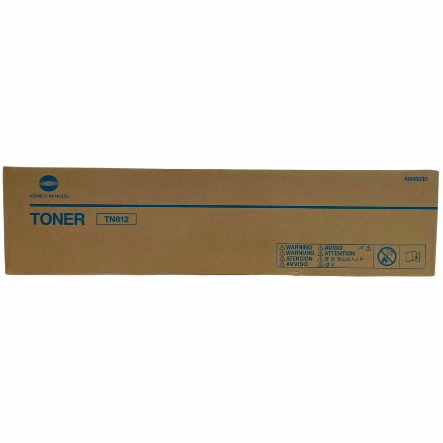 Konica Minolta TN-812 Original Laser Toner Cartridge - Black - 1 Each - 40800 Pages