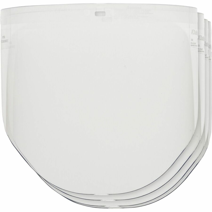 3M W-Series Face Shield for X5000 Series Helmet - Recommended for: Automotive, Construction, Sanitation, Food Processing, Manufacturing, Infrastructure, Military, Repair, Mining, Oil & Gas, Pharmaceutical, ... - Splash, Chemical Protection - Polycarbon...