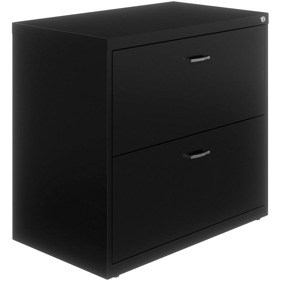 NuSparc 2-Drawer Lateral File - 30" Width x 17.6" Depth x 27.7" Height - 2 x Drawer(s) for File - Letter - Lateral - Interlocking, Anti-tip, Ball Bearing Slide, Ball-bearing Suspension, Removable Lock, Leveling Glide, Adjustable Glide, Durable, Nonporo...