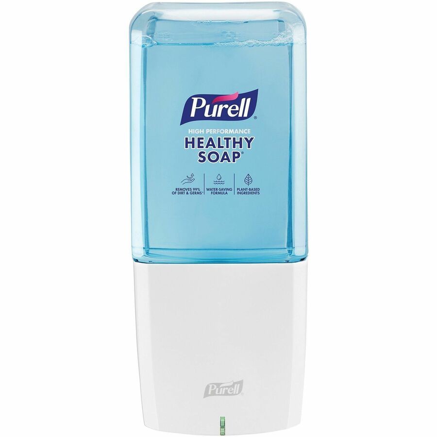 PURELL&reg, ES10 Automatic Hand Soap Dispenser - Automatic - 1.27 quart Capacity - Support AA Battery - Refillable, Touch-free, Wall Mountable - White - 1 Each