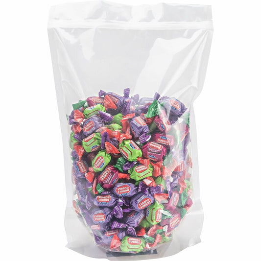 Penny Candy Dubble Bubble Gum - Grape, Watermelon, Apple - Individually Wrapped - 2.50 lb - 1 Bag