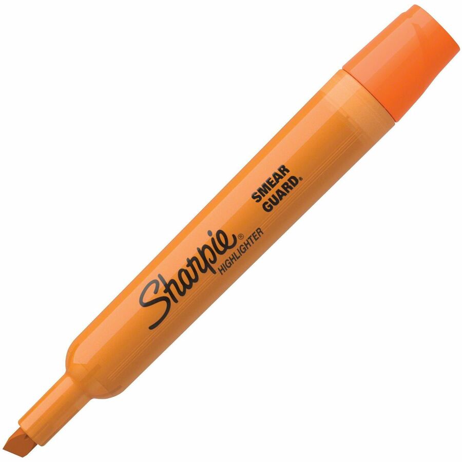 Sharpie Highlighter - Fluorescent Orange Ink - 12 / Dozen
