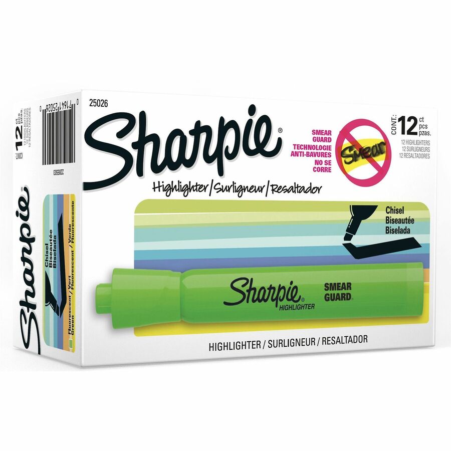 Sharpie Highlighter - Forest Green Ink - 12 / Dozen