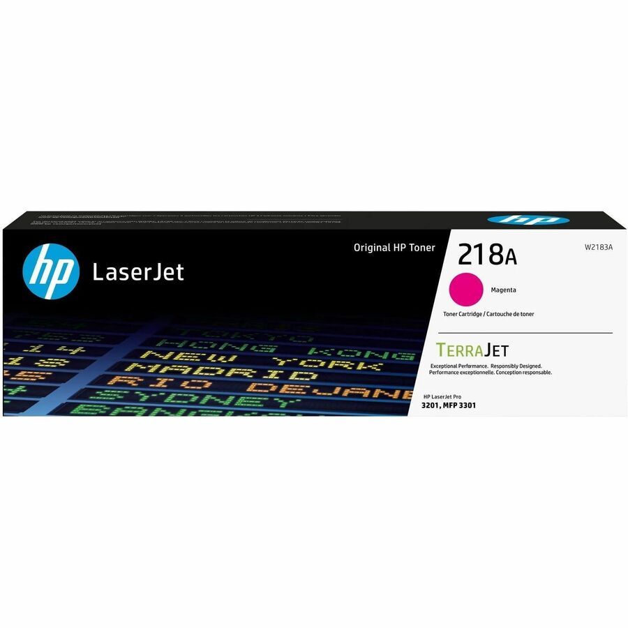 HP 218A Original Laser Toner Cartridge - Magenta - 1 Each - 1200 pages