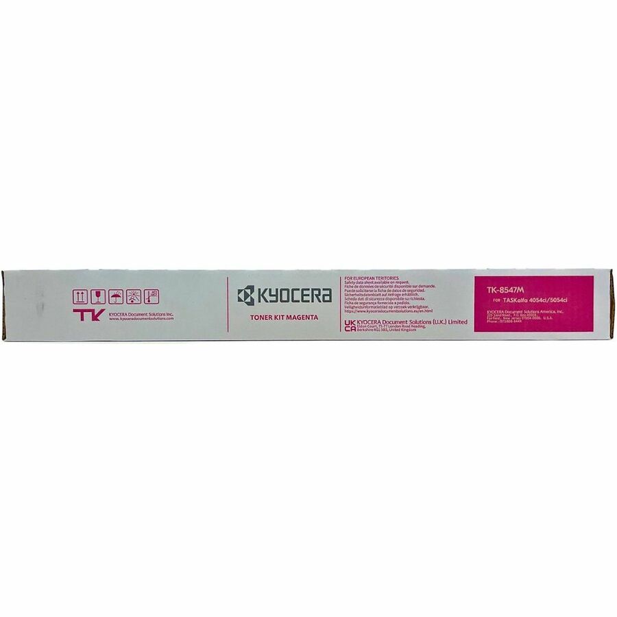 Kyocera TK-8547M Original Standard Yield Laser Toner Cartridge - Magenta - 1 Each - 20000 Pages