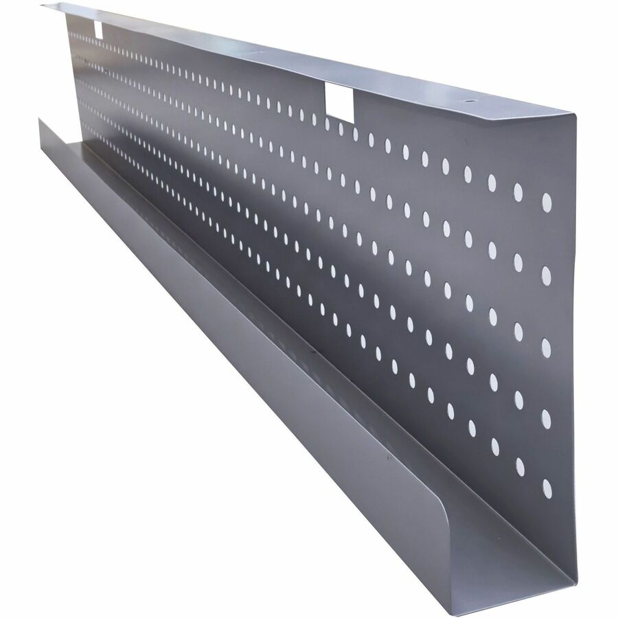 Lorell Invent Training Table Components - 54" Width x 3" Depth x 10" Height x 39.37 mil Thickness - Durable - Steel - Silver - 1 Each