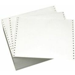 Domtar Continuous Paper - 92 Brightness - 11" x 14 7/8" - 20 lb Basis Weight - Sustainable Forestry Initiative (SFI) - Acid-free - 2700 / Carton