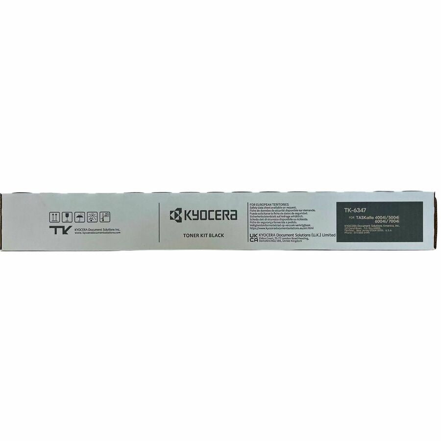 Kyocera TK-6347K Original Laser Toner Cartridge - Black - 1 Each - 40000 Pages