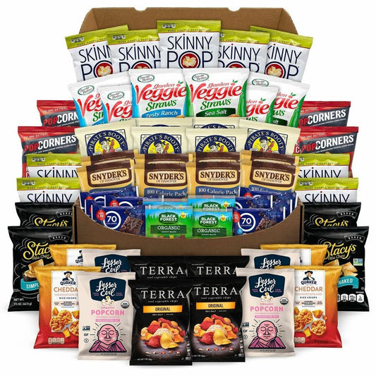 Snack Box Pros Big Healthy Snack Box - Assorted - 61 / Carton