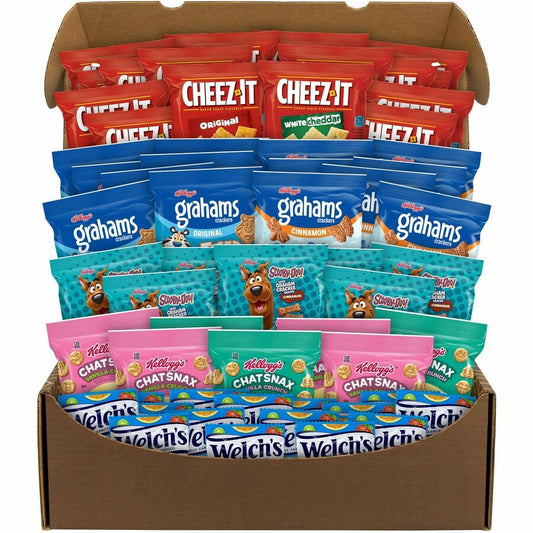 Snack Box Pros Schoolyard Snack Time Box - Assorted - 60 / Carton