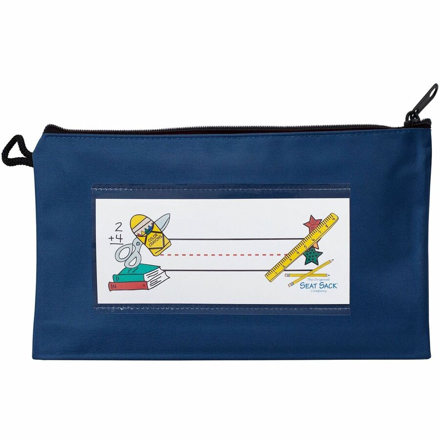 Seat Sack Pencil Pouch with Zipper - 1 Each