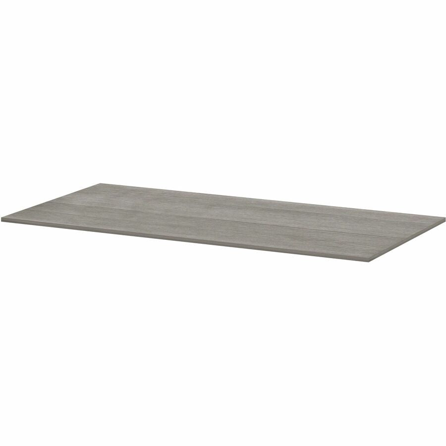 Lorell Essentials Modular Conference Tables - 1" Height x 94" Width x 47" Depth - Band Edge - Finish: Weathered Charcoal - Modular, Smooth Surface - For Conference Room, Meeting, Office - 1 Each