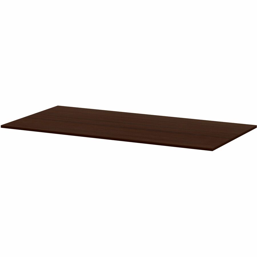 Lorell Essentials Modular Conference Tables - 1" Height x 94" Width x 47" Depth - Band Edge - Finish: Espresso - Modular, Smooth Surface - For Conference Room, Meeting, Office - 1 Each
