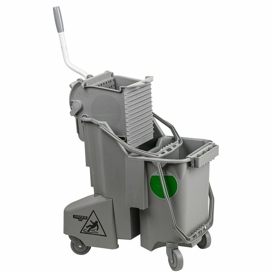 Unger Desk & Table Cleaning Kit - Gray, Green - 1 Carton