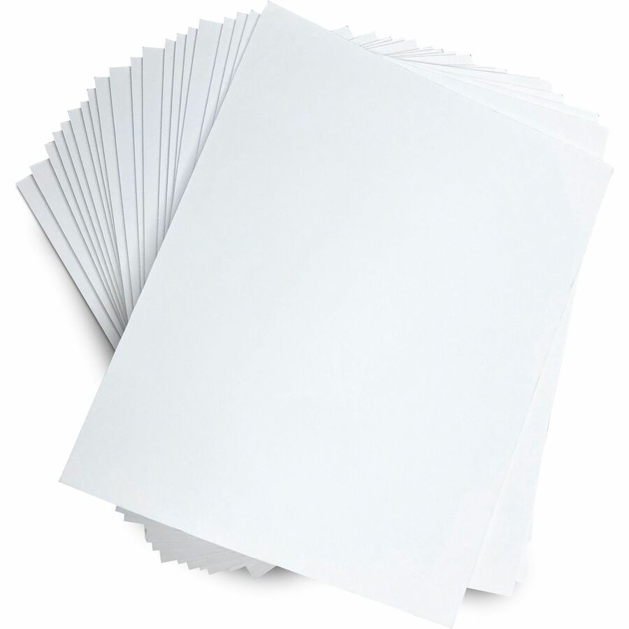 Flipside Pre-Cut Foam Boards - 24" Board Height x 18" Board Width - White Foam Board Surface - Smooth, Lightweight - 25 / Pack