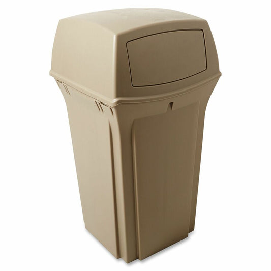 Ranger Fire-Safe Container, 35 gal, Structural Foam, Beige