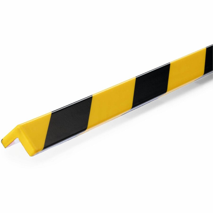 DURABLE Corner Protection Profile C19 - 5 PK - Adhesive Mount for Indoor, Safety, Machinery, Storage Trolley, Shelf, Cabinet, Wall, Garage, Staircase, Basement, Warehouse, ... - Polyurethane Foam, Plastic - 5 / Pack