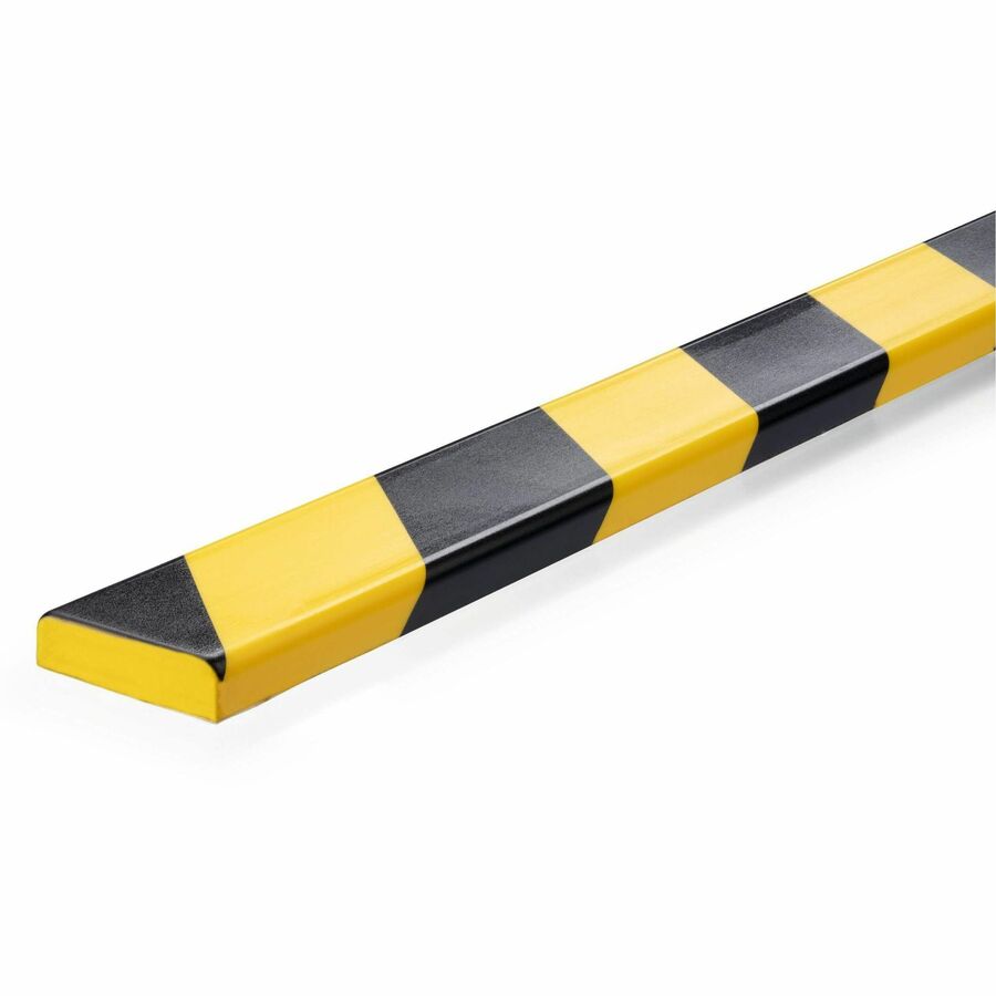 DURABLE Surface Protection Profile S10 - 5 PK - Adhesive Mount for Indoor, Safety, Machinery, Storage Trolley, Shelf, Cabinet, Wall, Garage, Staircase, Basement, Warehouse, ... - Polyurethane Foam, Plastic - 5 / Pack