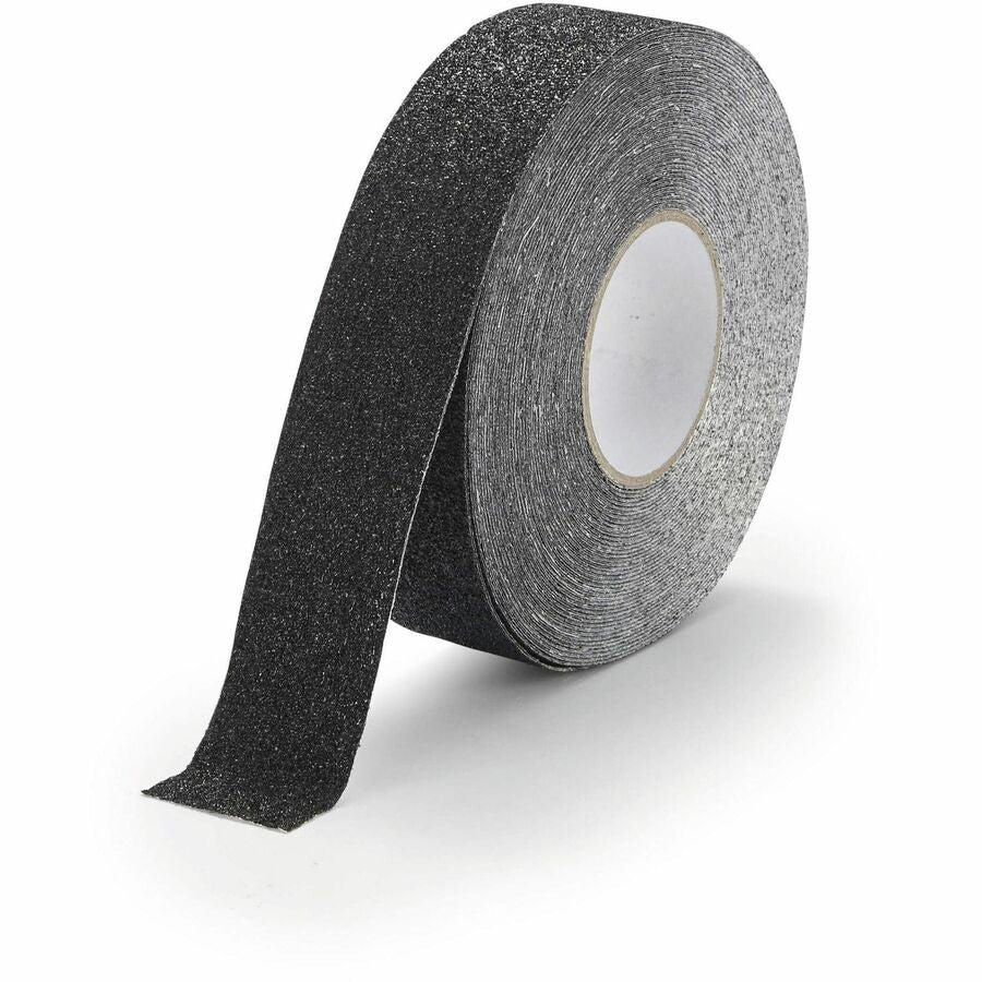 DURABLE Anti-Slip Tape DURALINE GRIP+ FORMFIT 50 mm conformable - 16.40 yd Length x 1.96" Width x 44.1 mil Thickness - Black - Aluminum, Plastic - Aluminum Backing - Acrylic Adhesive - Slip Resistant, Abrasion Resistant - For Floor Marking, Outdoor, In...