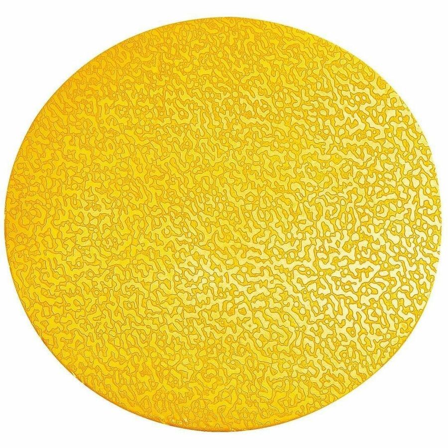 DURABLE Floor Marking Shape: Point - 10 PK - Circle Shape - Abrasion Resistant, Permanent Adhesive, Slip Resistant, Easy Installation, Self-adhesive, Durable - Safety, Indoor, Driving Area, Walking Area - Plastic - Yellow - 10 / Pack