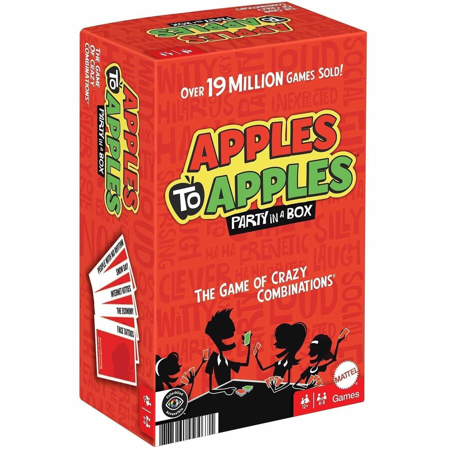 Mattel Apples To Apples Party Box Edition - Fun - Party - 4 to 8 Players - 1 Each