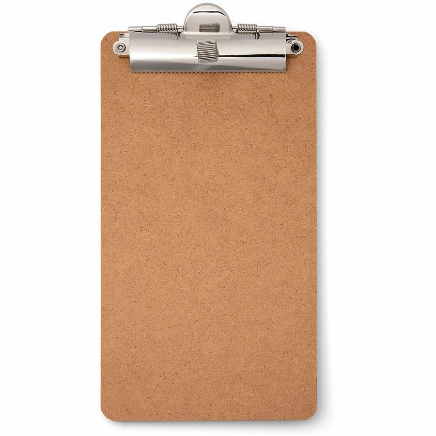 Officemate Memo/Receipt-Sized Clipboards - Storage for Receipt - Hardboard - Wood - 12 / Carton