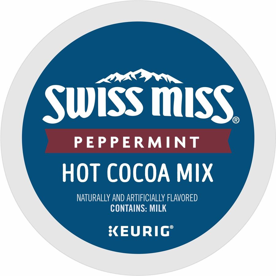 Swiss Miss&reg, Peppermint Hot Cocoa - Peppermint - 22/Box - 4 / Carton