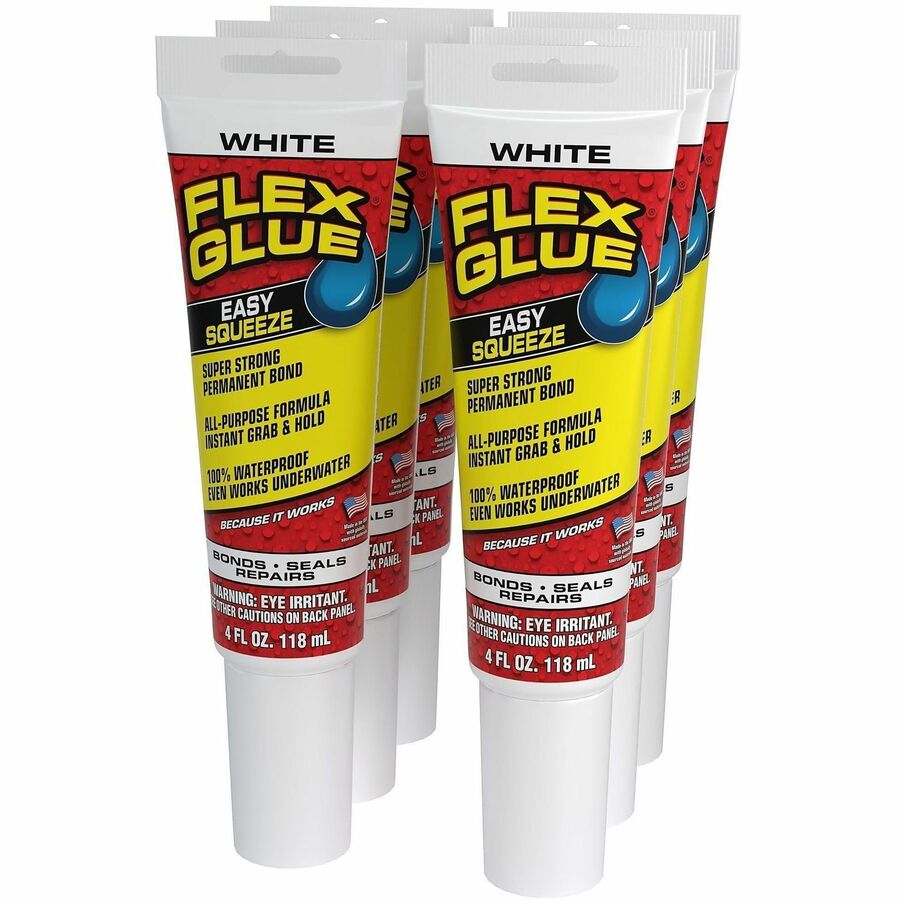 FLEX SEAL Super Glue - 6 fl oz - White