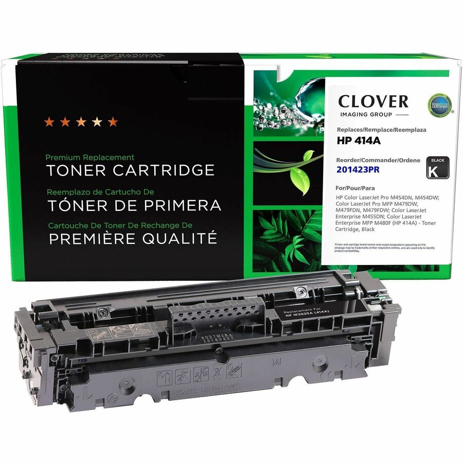 Elite Image Remanufactured Laser Toner Cartridge - Alternative for HP 414A - Black - 1 Each - 2400 Pages