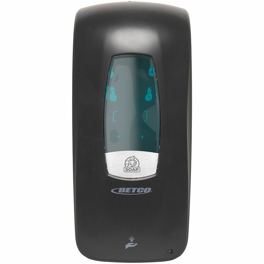 Betco C3 Foam Touch-Free Dispensing System - Automatic - Support 4 x C Battery - Hygienic, Refillable, Lockable, Adjustable, Touch-free - Black - 4 / Carton