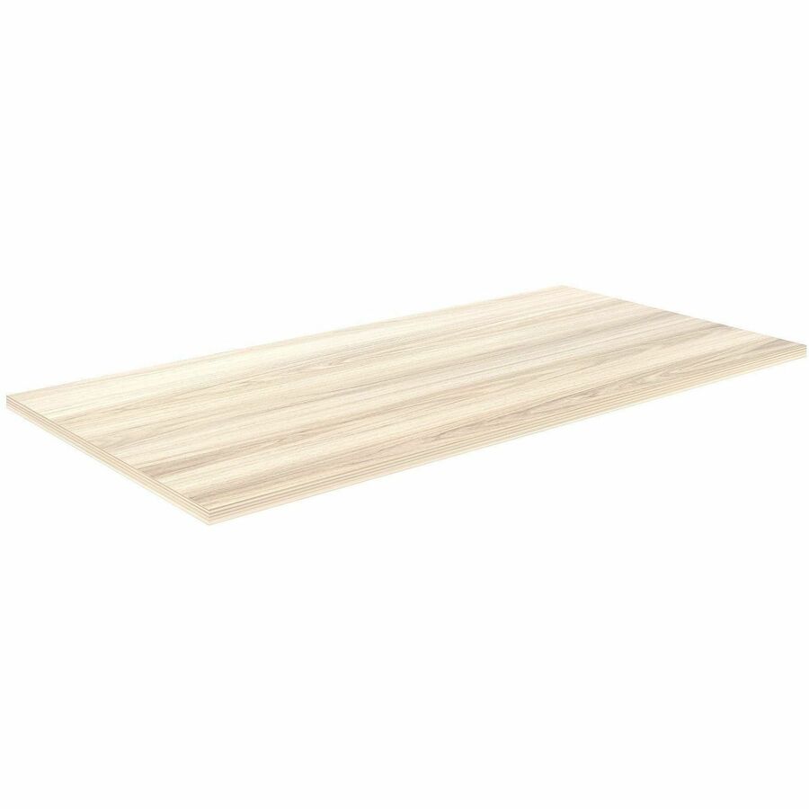 Lorell Multi-Purpose Tabletop - Laminated Rectangle Top - 30" Table Top Width x 60" Table Top Depth x 1" Table Top Thickness - 1" Height - Training, Multipurpose - Assembly Required - Modern Elm - Particleboard Top Material - 1 Each