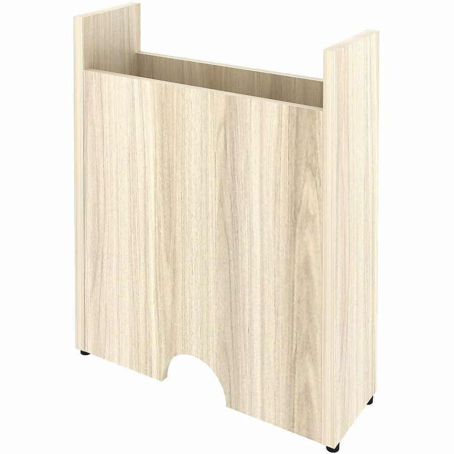 Lorell Essentials Modular Conference Table Base - 28.5" Height x 23.6" Width x 7.9" Depth - Band Edge - Finish: Modern Elm - Modular, Eco-friendly - For Conference Table, Meeting, Office - 1 Each