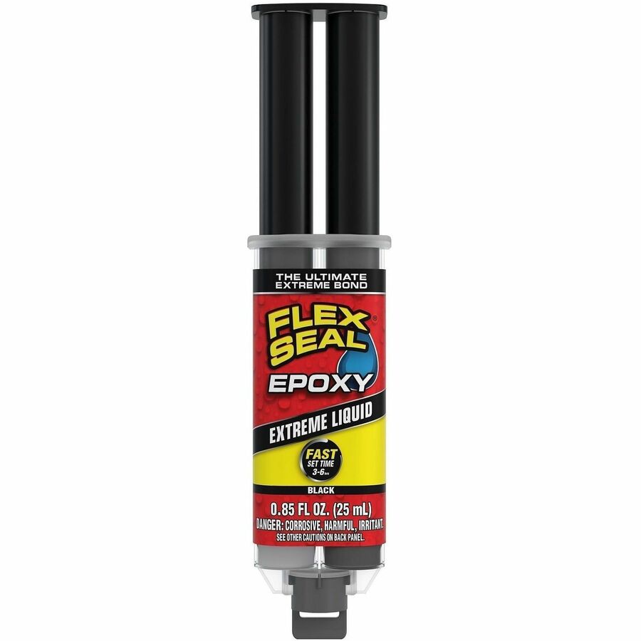 FLEX SEAL Extreme Liquid 2-Part Epoxy - 0.85 fl oz - Black