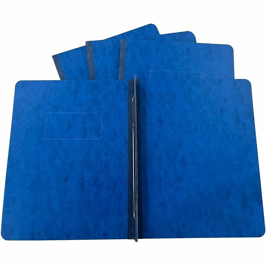 Business Source Letter Report Cover - 3" Folder Capacity - 8 1/2" x 11" - Dark Blue - 0% Recycled - 25 / Box