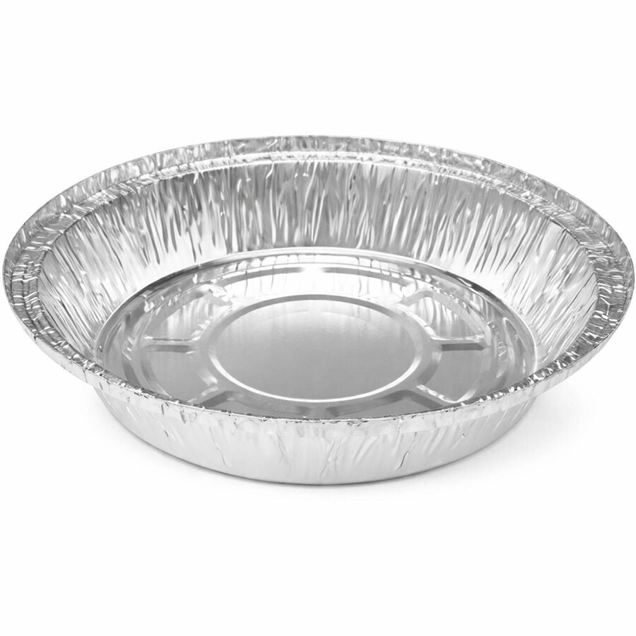 SEPG Aluminum Take-Out Food Storage Pan - Food, Food Storage - 7" Diameter - Silver - Aluminum Body - Round - 500 - 500 / Carton