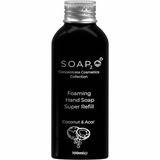 SOAP2O Coconut Hand Soap - Coconut Scent - 3.38 fl oz - Hand - Clear - 4/Box - 10 / Carton