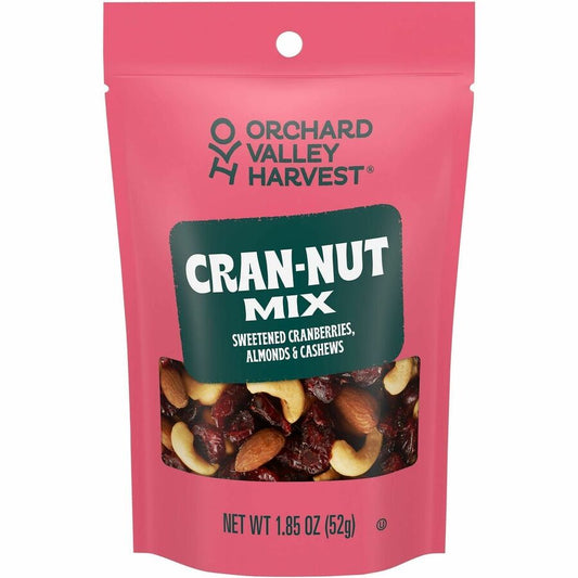 Orchard Valley Harvest Snack Box - No Artificial Color, Preservative-free, No Artificial Flavor, Gluten-free, Non-GMO - 1.85 oz - 14/Bag - 1 Carton