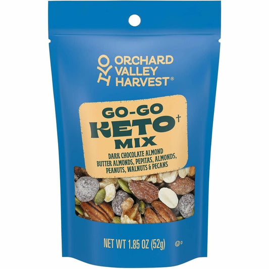 Orchard Valley Harvest Snack Box - No Artificial Flavor, No Artificial Color, Preservative-free, Gluten-free, Non-GMO - 1.85 oz - 14/Bag - 1 Carton