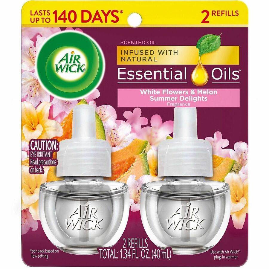 Air Wick Scent Oil Warmer Refill - Oil - 0.7 fl oz (0 quart) - Summer Delights - 140 Day - 2 / Pack