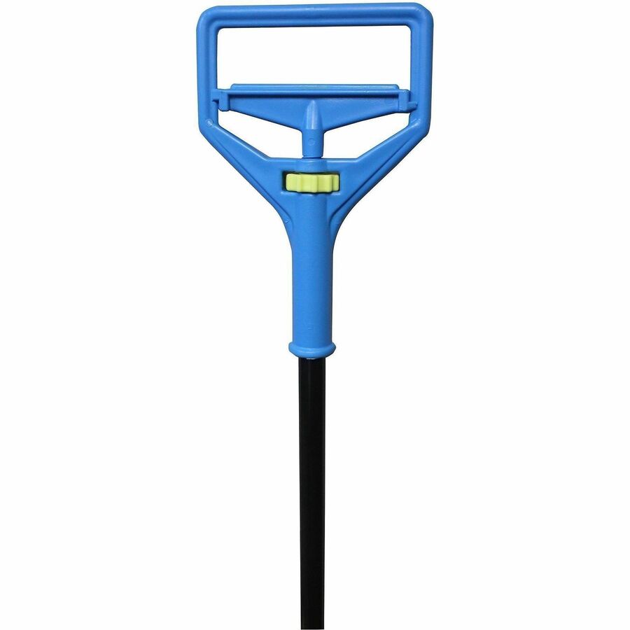 Genuine Joe Impact Mopster 2.0 Tymsaver II Mop Handle - 64" Length - Blue - Fiberglass