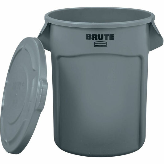 Rubbermaid Commercial Brute Vented Container - 32 gal Capacity - Round - For Commercial