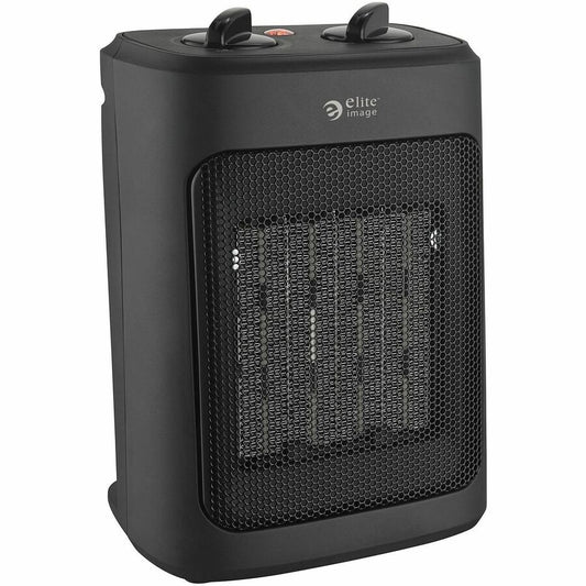 Elite Image 9" Personal Heater - 3 x Heat Settings - Black